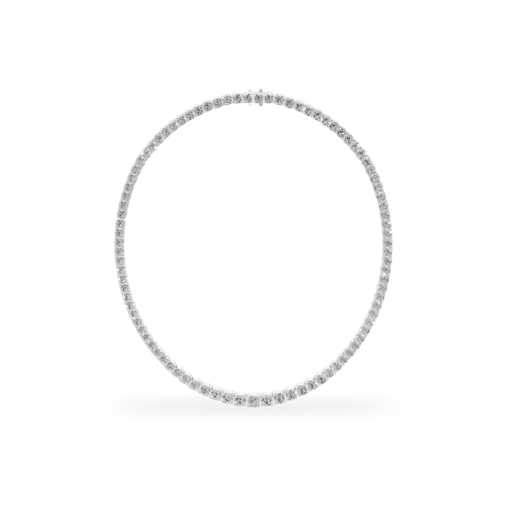 Verona graduated tennis necklace